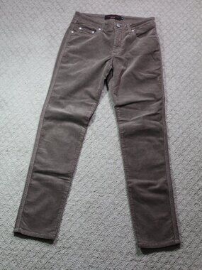 Fabrizio Gianni Size 4 x 30 Light Brown Skinny Corduroy Pants